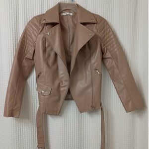 Egreis Women’s SM Faux Leather Jacket